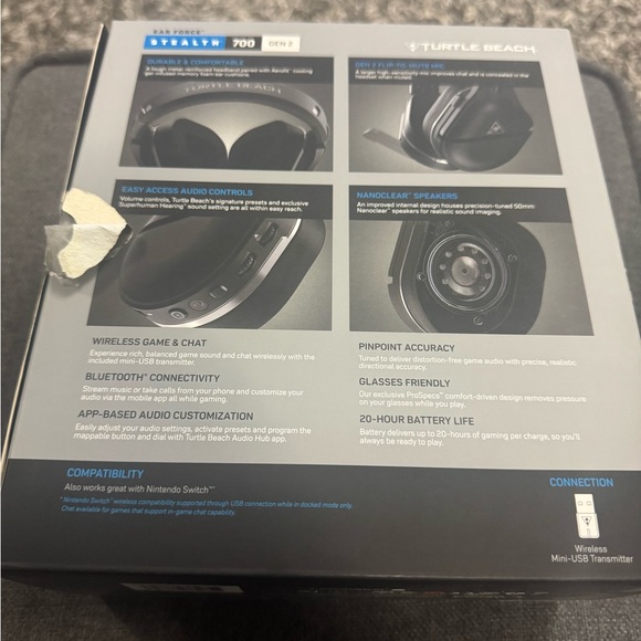 Stealth 700 Gen 2 Wireless Gaming Headset - Black - Picture 4 of 5